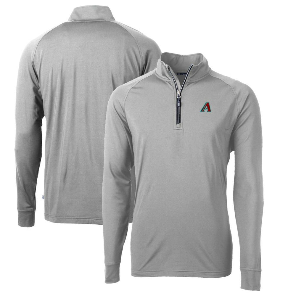 Arizona Diamondbacks Cutter & Buck Adapt Eco Knit Recycled Quarter-Zip Pullover Top | MLB Online
