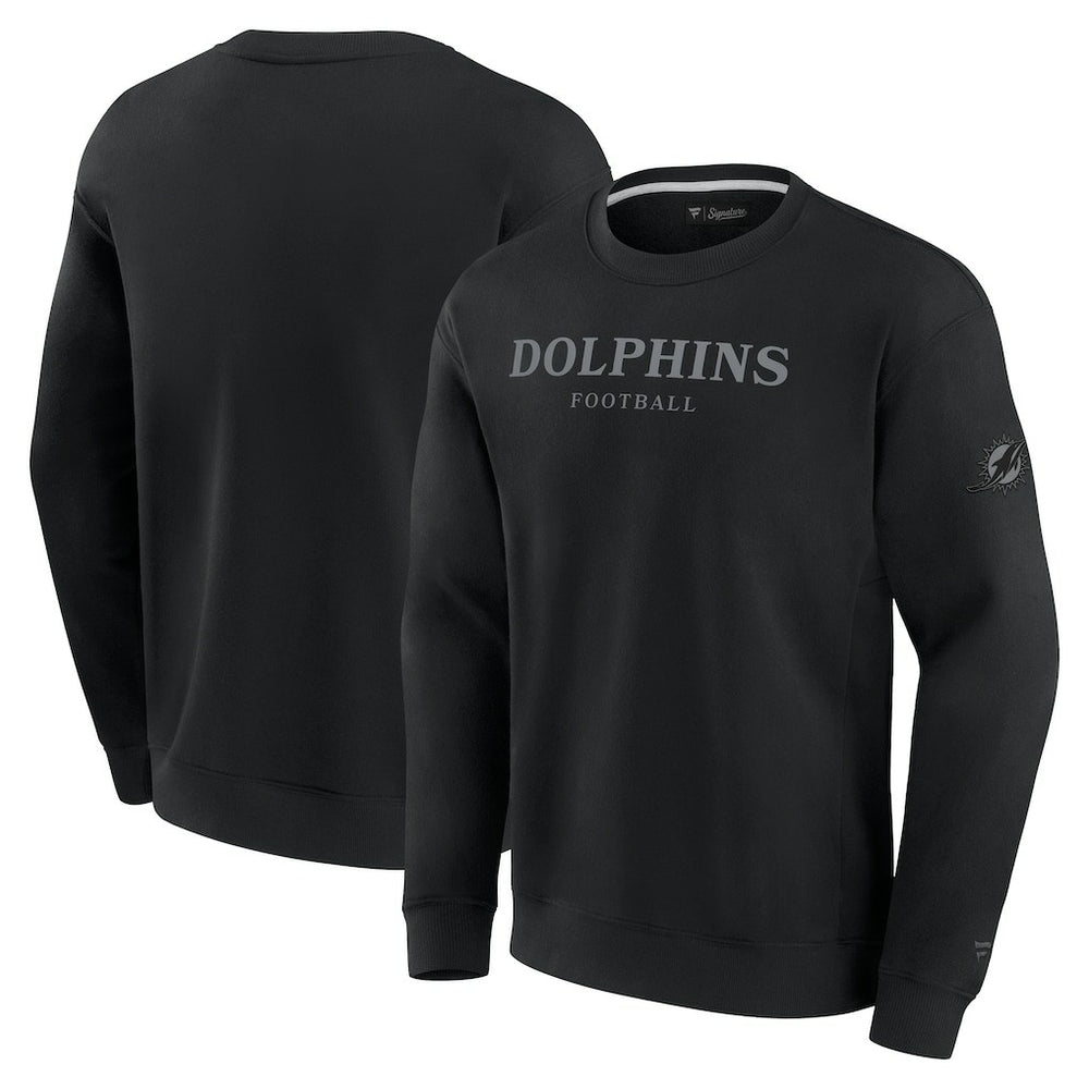 Miami Dolphins Fanatics Unisex Elements Unlimited Fleece Pullover Sweatshirt