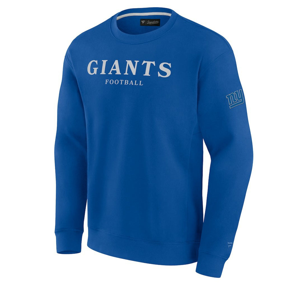 New York Giants Fanatics Unisex Elements Unlimited Fleece Pullover Sweatshirt