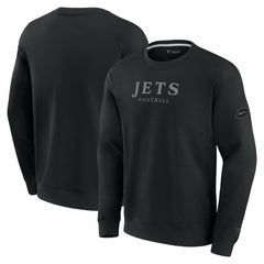 New York Jets Fanatics Unisex Elements Unlimited Fleece Pullover Sweatshirt