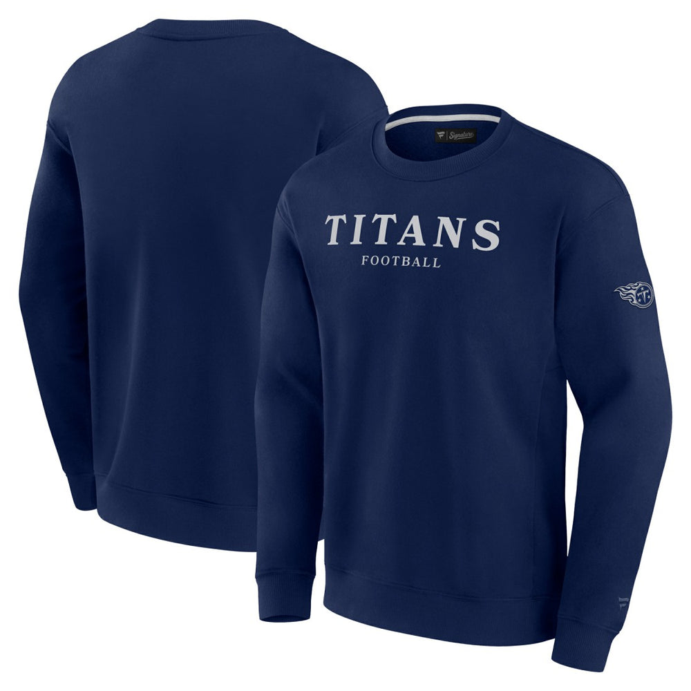Tennessee Titans Fanatics Unisex Elements Unlimited Fleece Pullover Sweatshirt