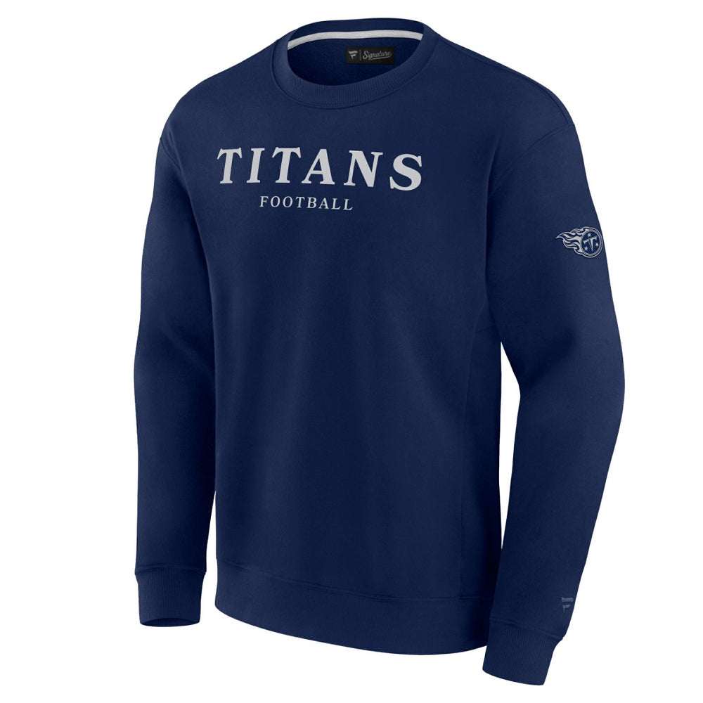 Tennessee Titans Fanatics Unisex Elements Unlimited Fleece Pullover Sweatshirt