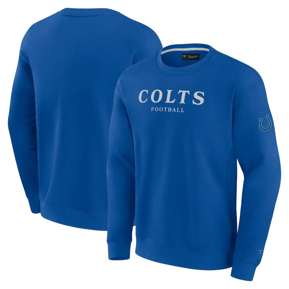 Indianapolis Colts Fanatics Unisex Elements Unlimited Fleece Pullover Sweatshirt