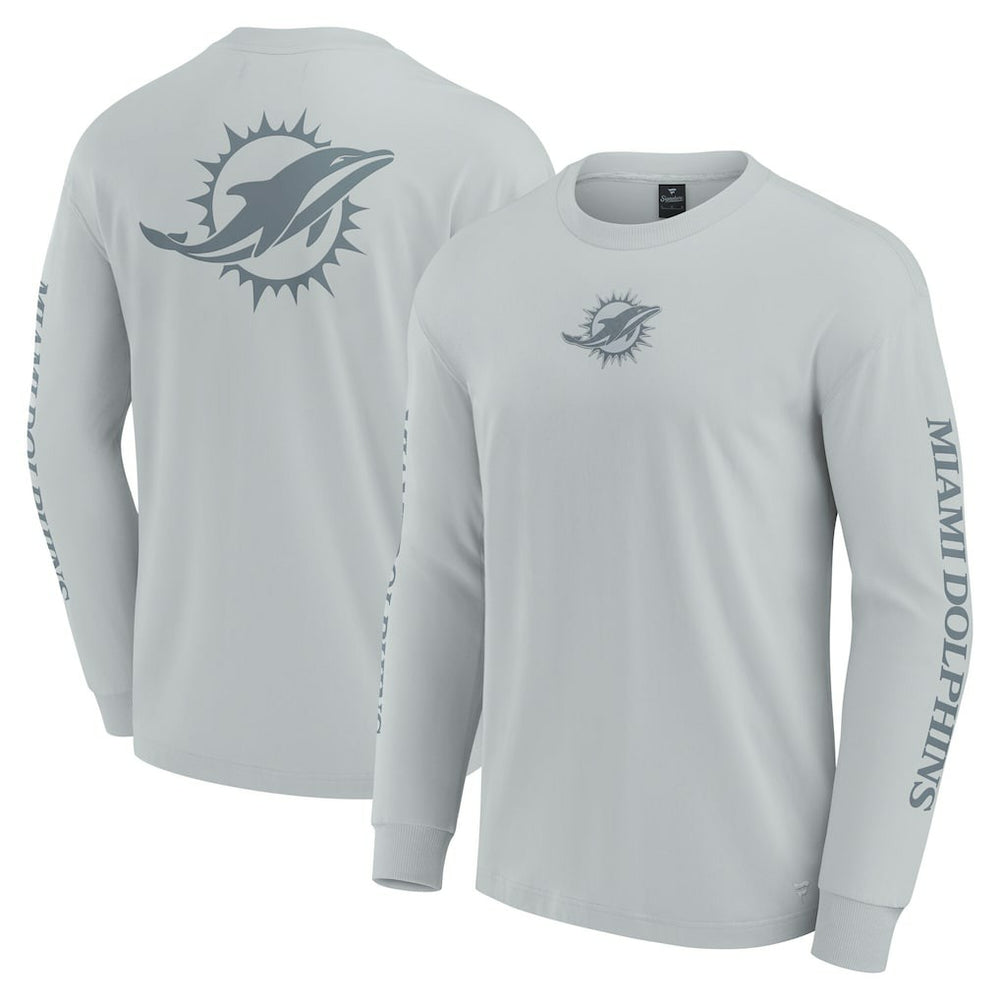 Miami Dolphins Fanatics Unisex Elements Strive Long Sleeve T-Shirt