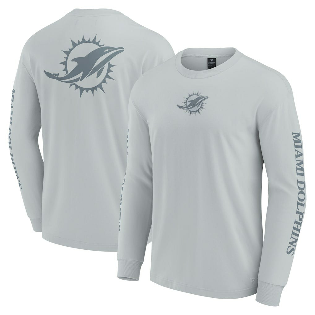 Miami Dolphins Fanatics Unisex Elements Strive Long Sleeve T-Shirt