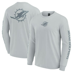 Miami Dolphins Fanatics Unisex Elements Strive Long Sleeve T-Shirt
