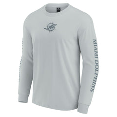Miami Dolphins Fanatics Unisex Elements Strive Long Sleeve T-Shirt