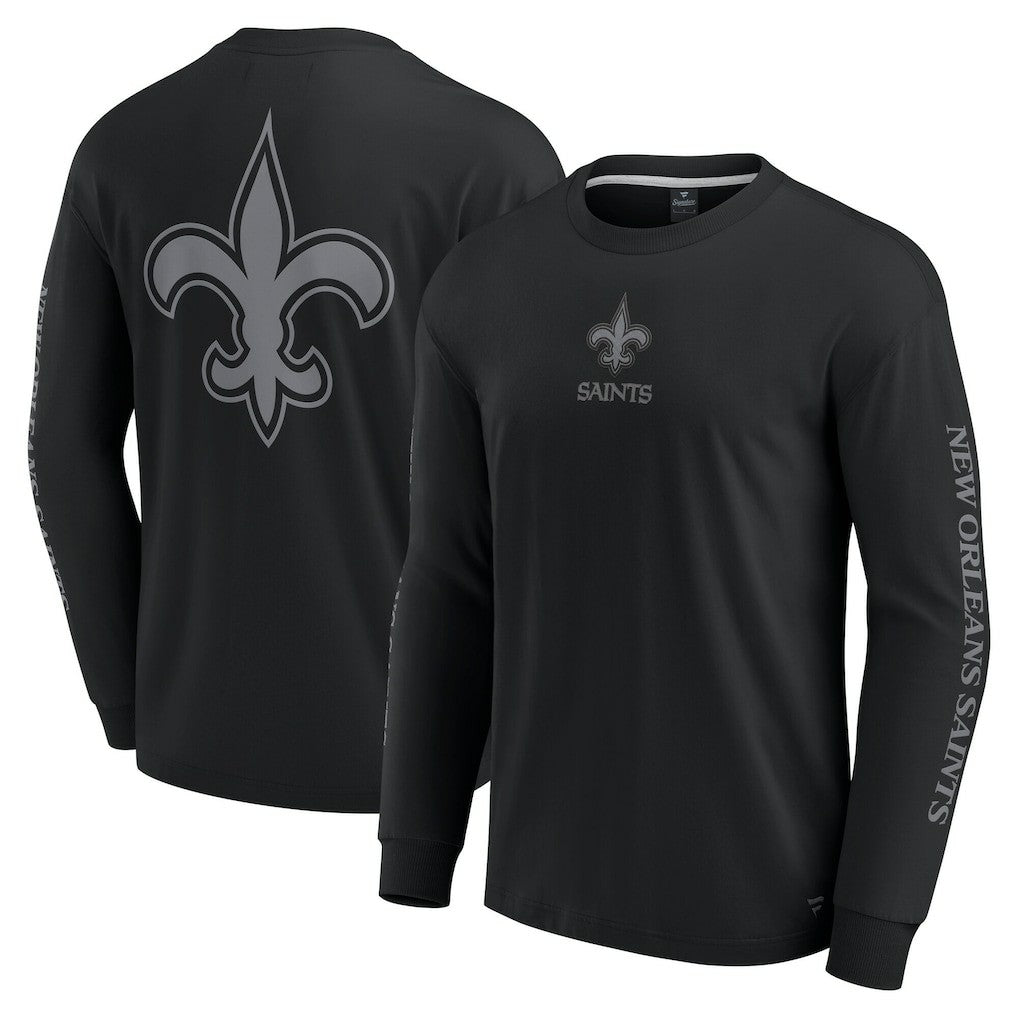 New Orleans Saints Fanatics Unisex Elements Strive Long Sleeve T-Shirt