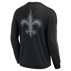 New Orleans Saints Fanatics Unisex Elements Strive Long Sleeve T-Shirt