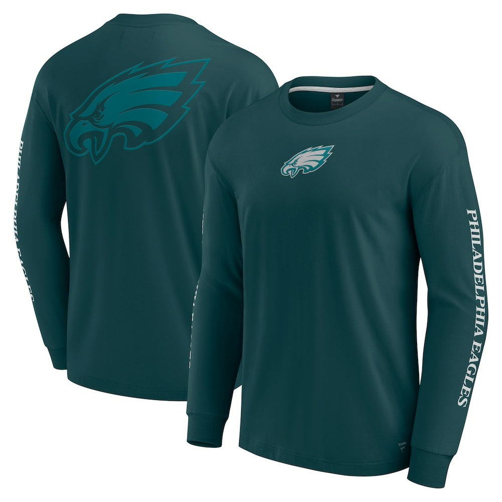 Philadelphia Eagles Fanatics Unisex Elements Strive Long Sleeve T-Shirt