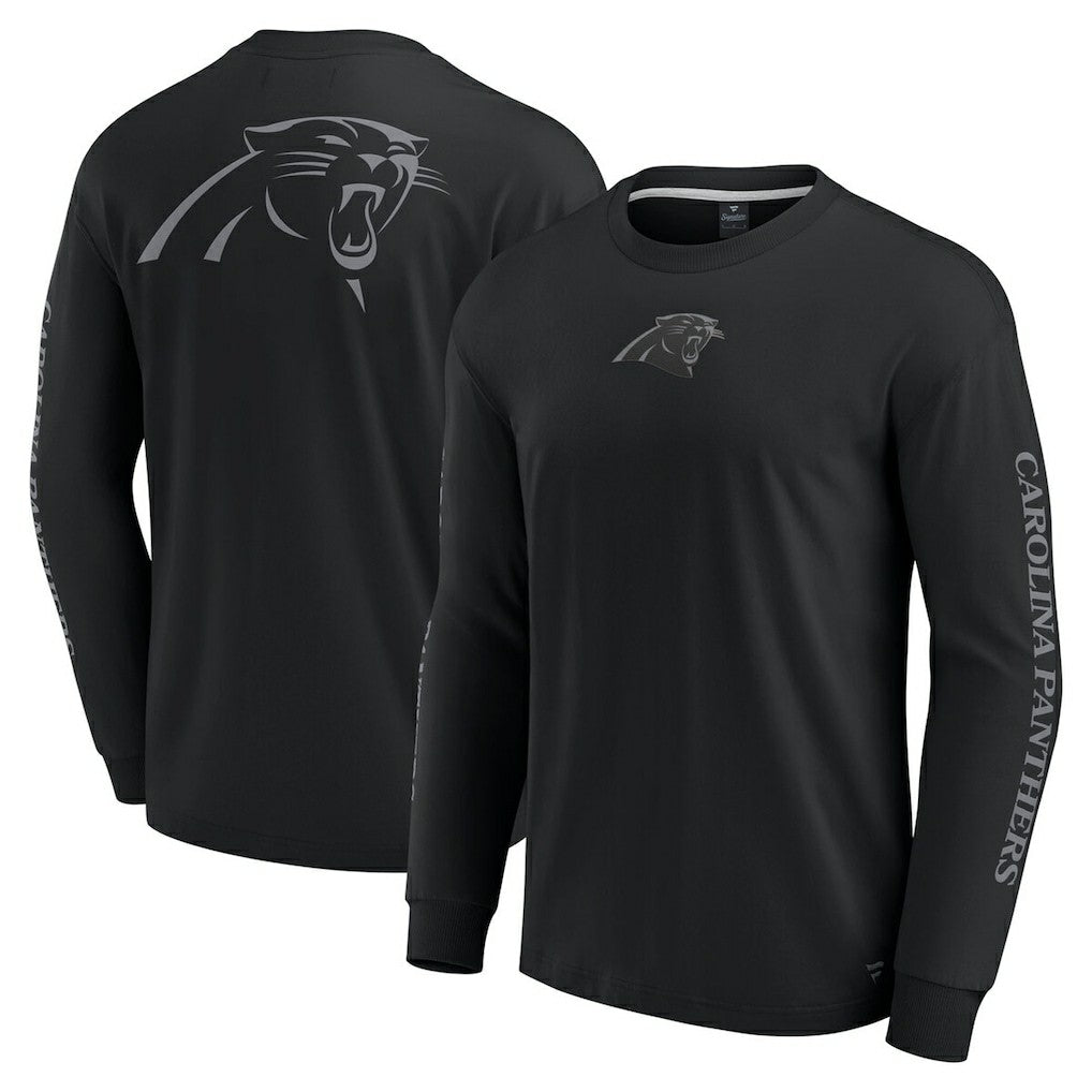 Carolina Panthers Fanatics Unisex Elements Strive Long Sleeve T-Shirt