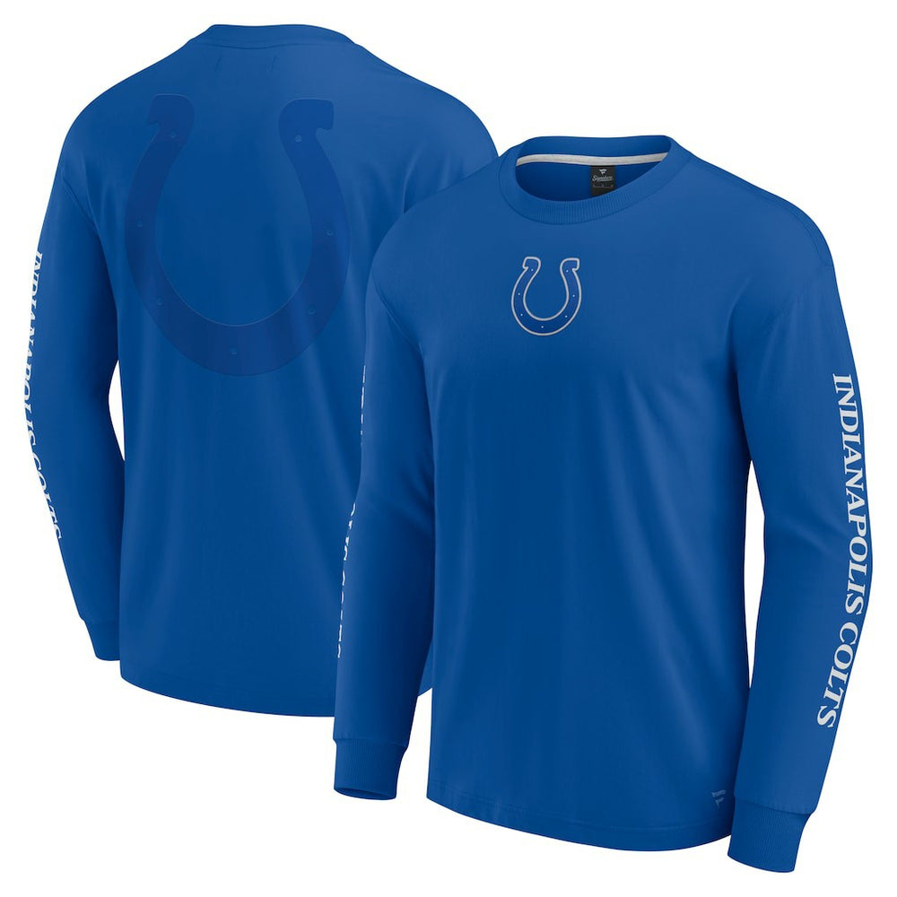 Indianapolis Colts Fanatics Unisex Elements Strive Long Sleeve T-Shirt