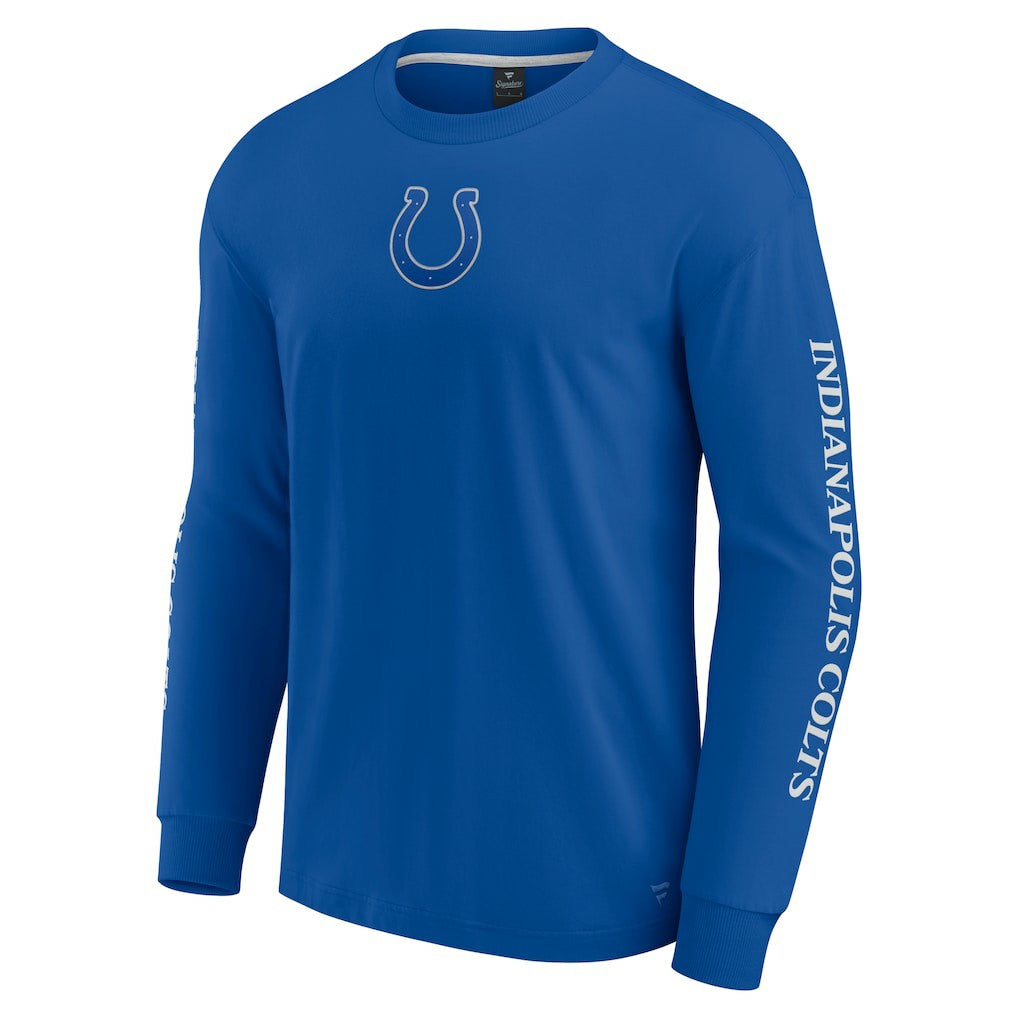 Indianapolis Colts Fanatics Unisex Elements Strive Long Sleeve T-Shirt