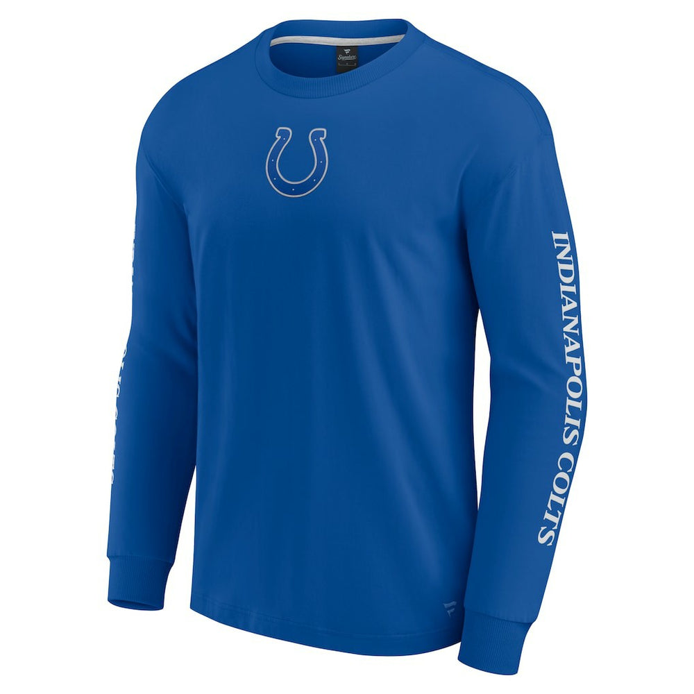 Indianapolis Colts Fanatics Unisex Elements Strive Long Sleeve T-Shirt