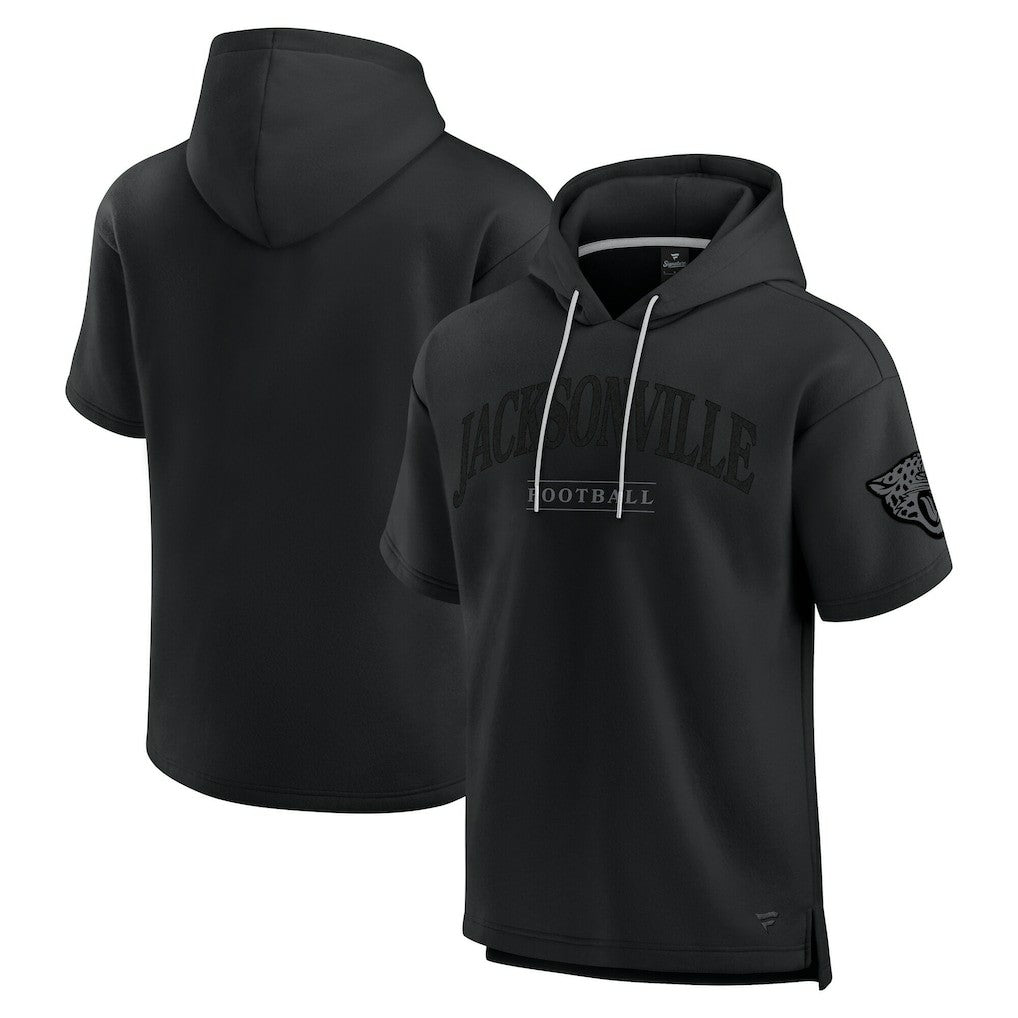 Jacksonville Jaguars Fanatics Unisex Elements Ready Short Sleeve Pullover Hoodie