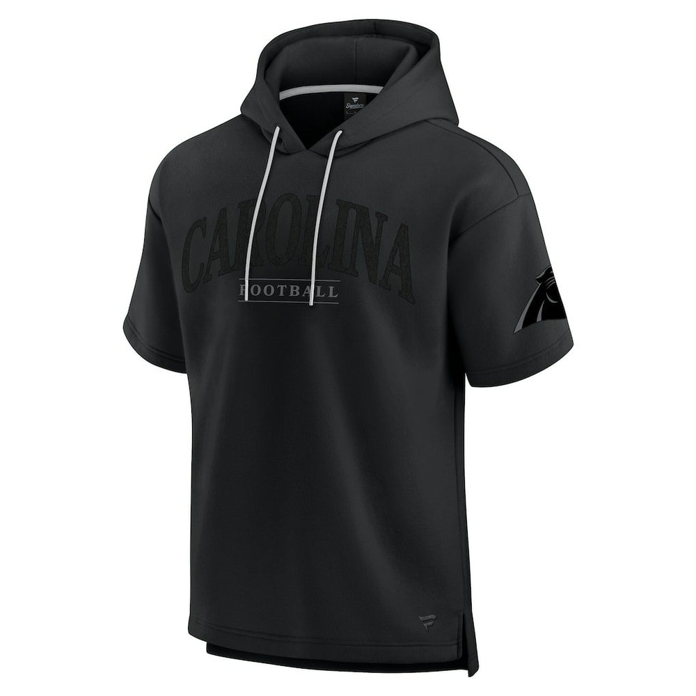 Carolina Panthers Fanatics Unisex Elements Ready Short Sleeve Pullover Hoodie