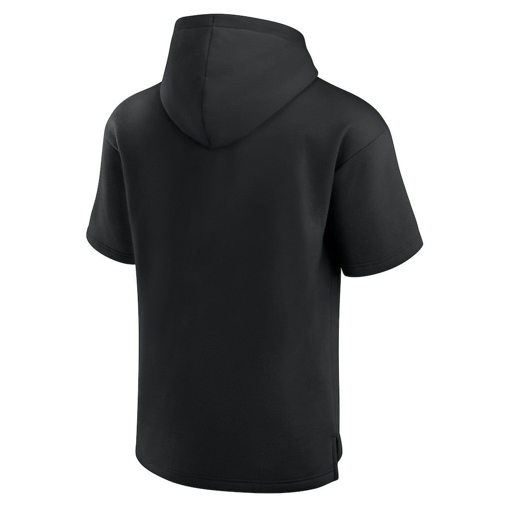 Las Vegas Raiders Fanatics Unisex Elements Ready Short Sleeve Pullover Hoodie