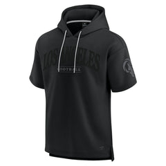 Los Angeles Rams Fanatics Unisex Elements Ready Short Sleeve Pullover Hoodie