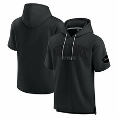 New York Jets Fanatics Unisex Elements Ready Short Sleeve Pullover Hoodie