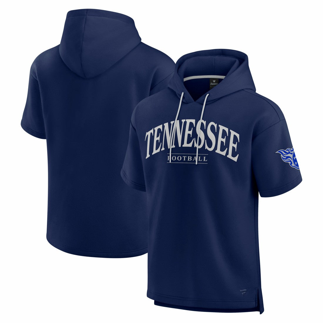 Tennessee Titans Fanatics Unisex Elements Ready Short Sleeve Pullover Hoodie