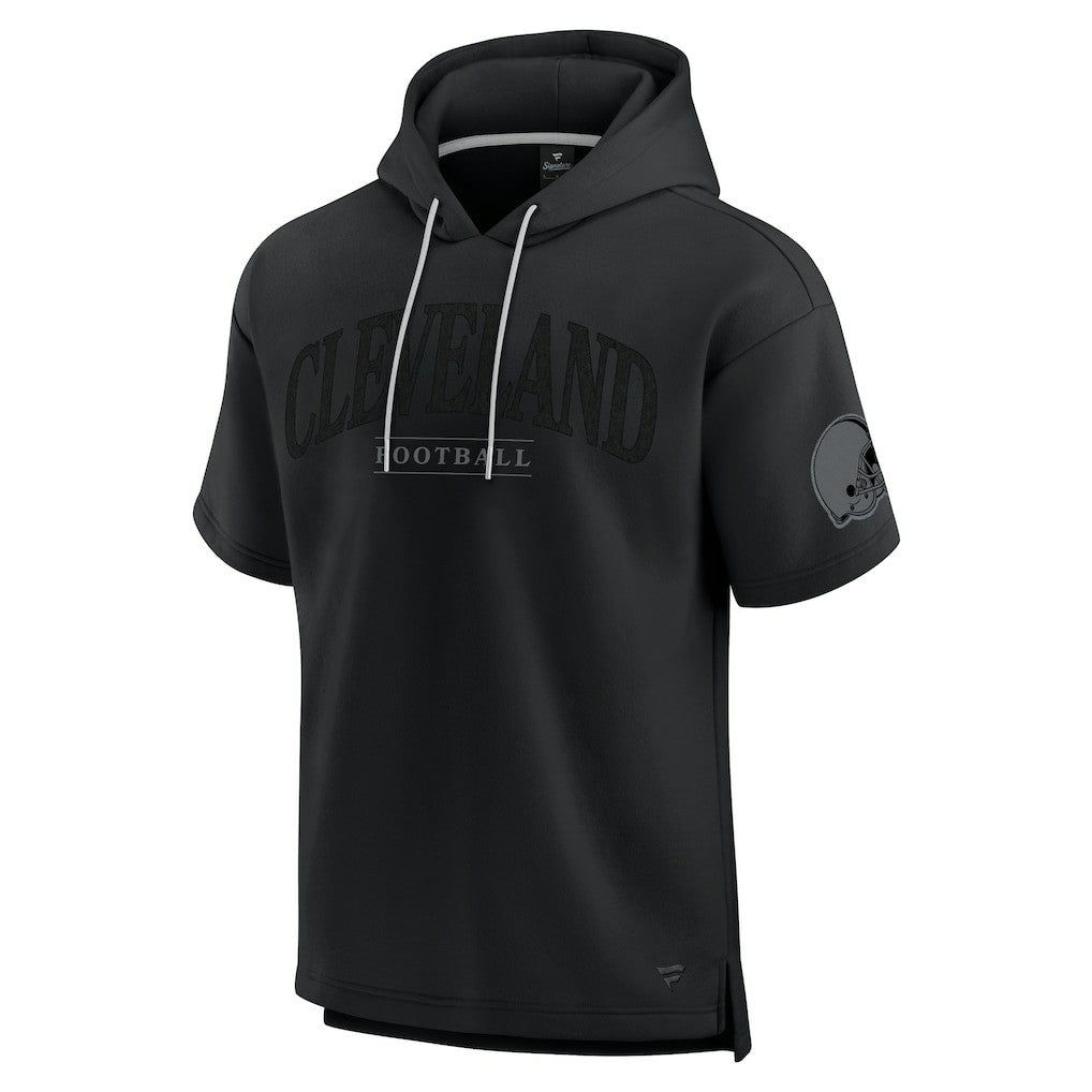 Cleveland Browns Fanatics Unisex Elements Ready Short Sleeve Pullover Hoodie