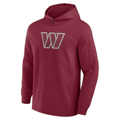 Washington Commanders Fanatics Elements Blaze Tri-Blend Long Sleeve Hoodie T-Shirt