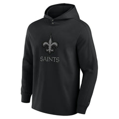 New Orleans Saints Fanatics Elements Blaze Tri-Blend Long Sleeve Hoodie T-Shirt