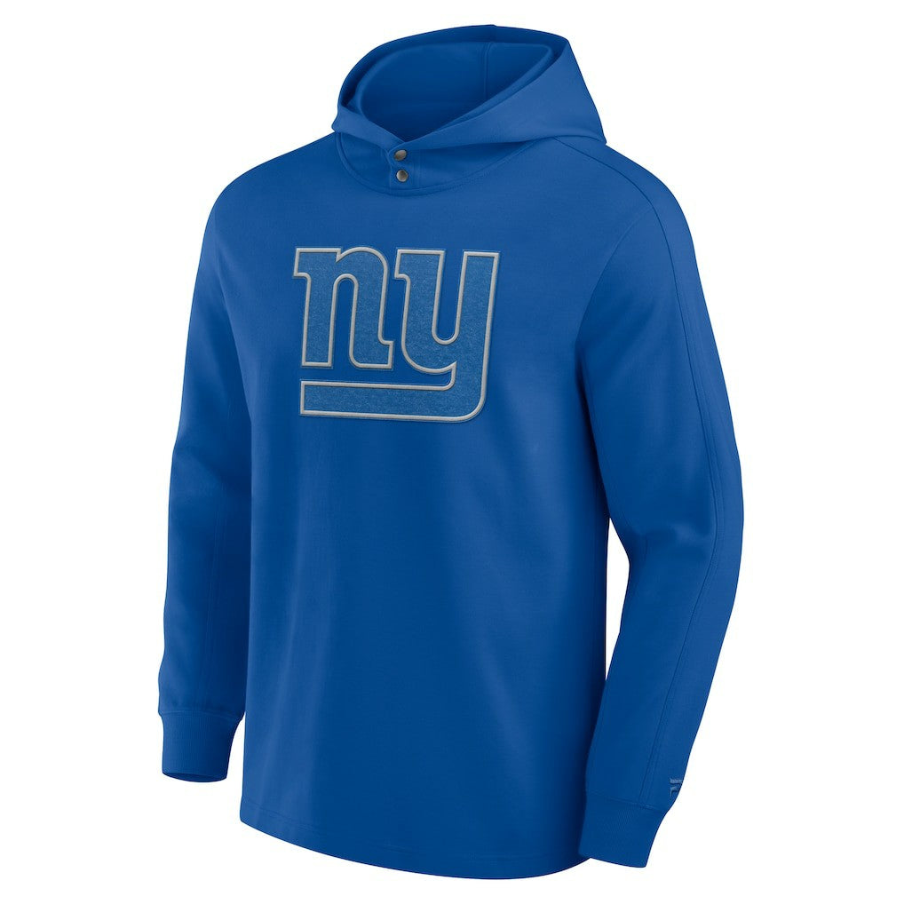 New York Giants Fanatics Elements Blaze Tri-Blend Long Sleeve Hoodie T-Shirt