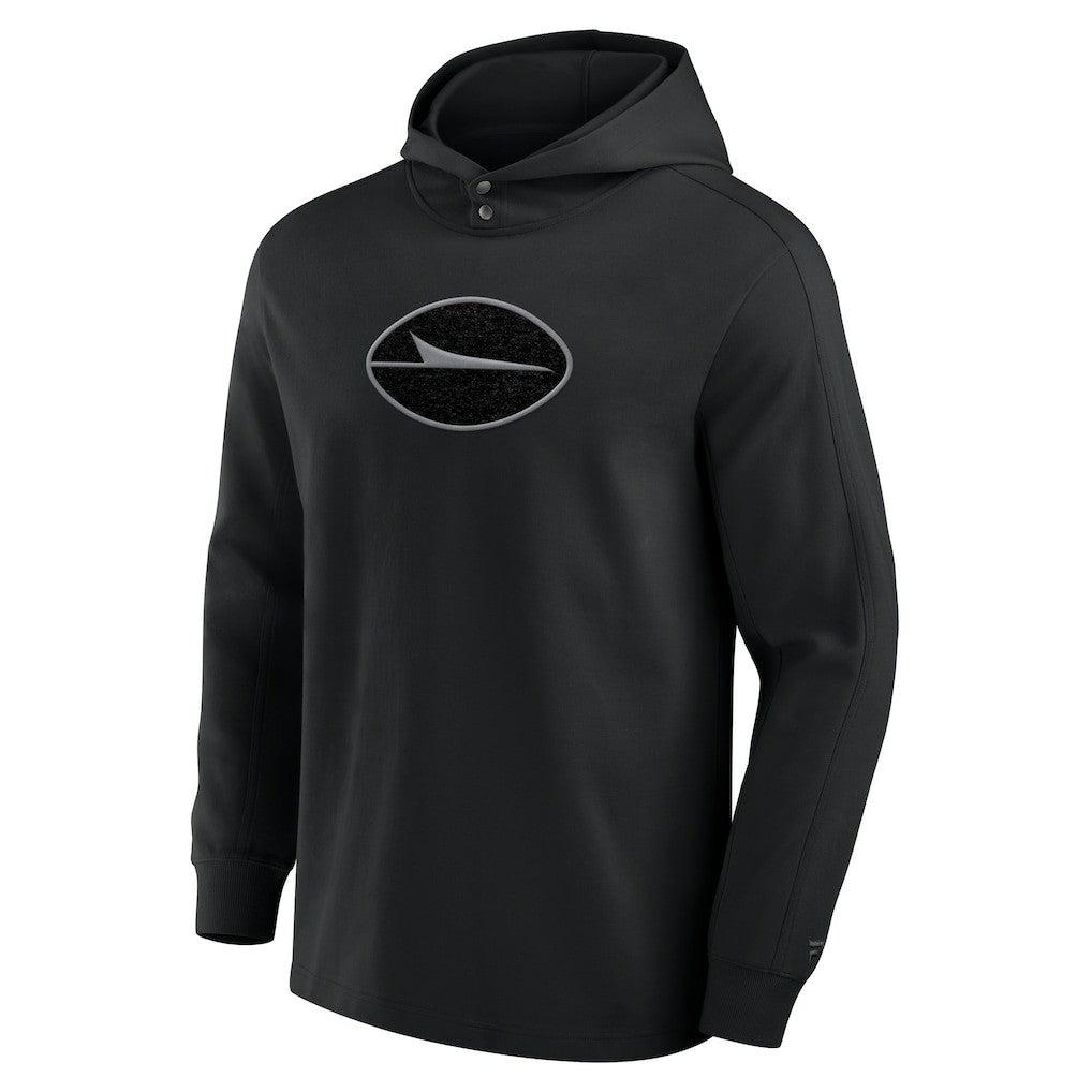 New York Jets Fanatics Elements Blaze Tri-Blend Long Sleeve Hoodie T-Shirt