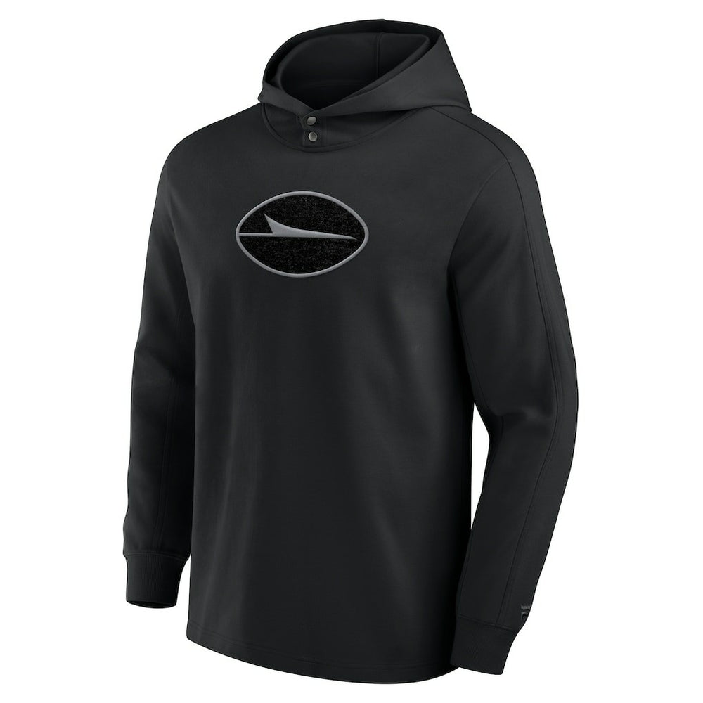 New York Jets Fanatics Elements Blaze Tri-Blend Long Sleeve Hoodie T-Shirt