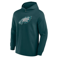 Philadelphia Eagles Fanatics Elements Blaze Tri-Blend Long Sleeve Hoodie T-Shirt