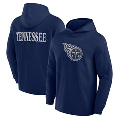 Tennessee Titans Fanatics Elements Blaze Tri-Blend Long Sleeve Hoodie T-Shirt