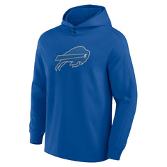 Buffalo Bills Fanatics Elements Blaze Tri-Blend Long Sleeve Hoodie T-Shirt