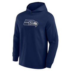Seattle Seahawks Fanatics Elements Blaze Tri-Blend Long Sleeve Hoodie T-Shirt