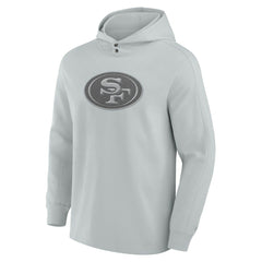 San Francisco 49ers Fanatics Elements Blaze Tri-Blend Long Sleeve Hoodie T-Shirt