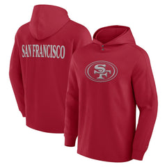 San Francisco 49ers Fanatics Elements Blaze Tri-Blend Long Sleeve Hoodie T-Shirt