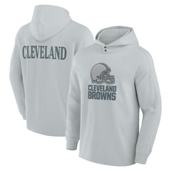 Cleveland Browns Fanatics Elements Blaze Tri-Blend Long Sleeve Hoodie T-Shirt