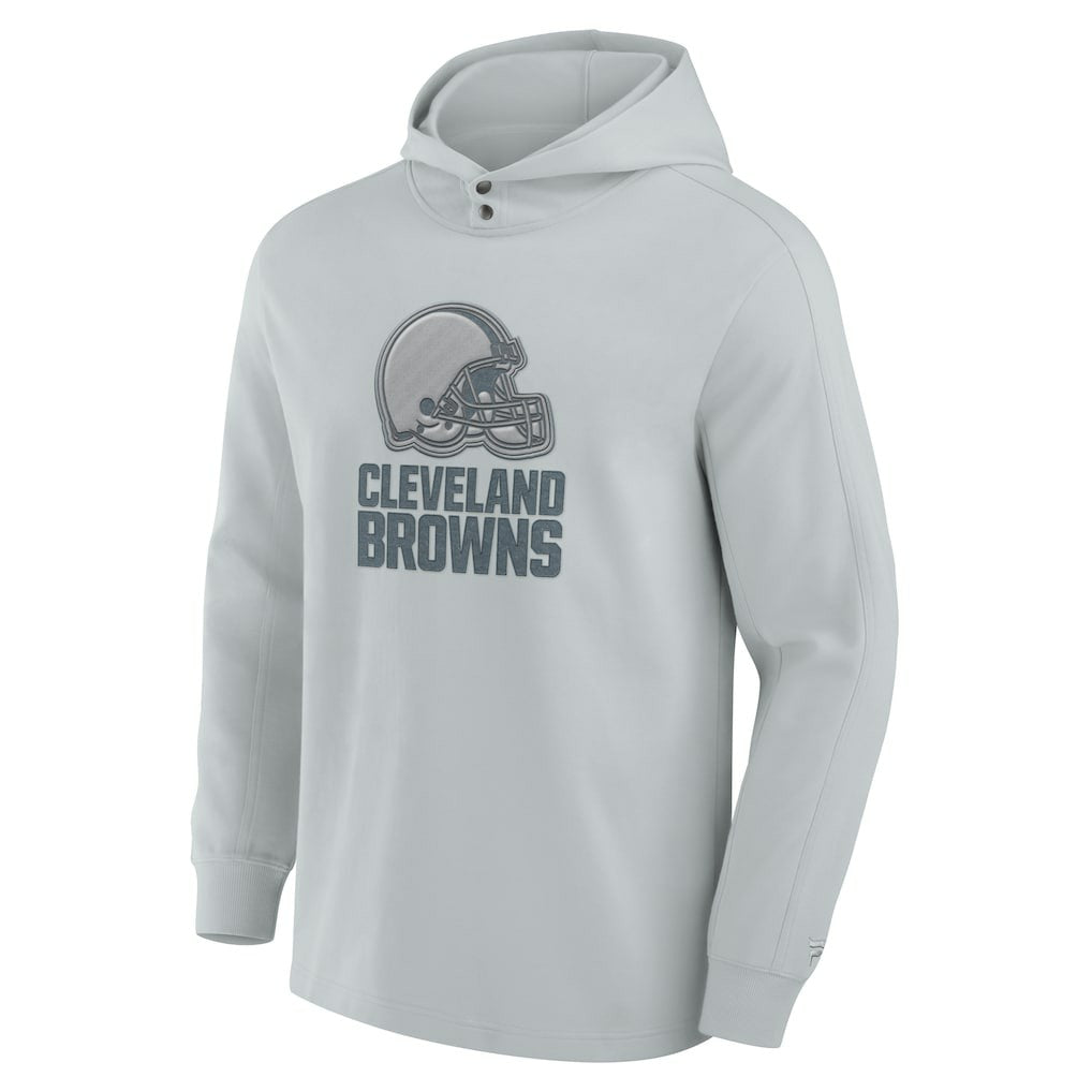 Cleveland Browns Fanatics Elements Blaze Tri-Blend Long Sleeve Hoodie T-Shirt