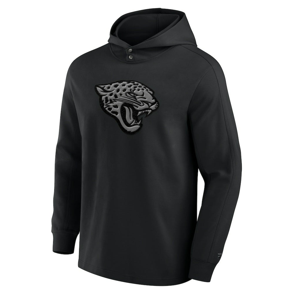 Jacksonville Jaguars Fanatics Elements Blaze Tri-Blend Long Sleeve Hoodie T-Shirt