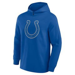 Indianapolis Colts Fanatics Elements Blaze Tri-Blend Long Sleeve Hoodie T-Shirt