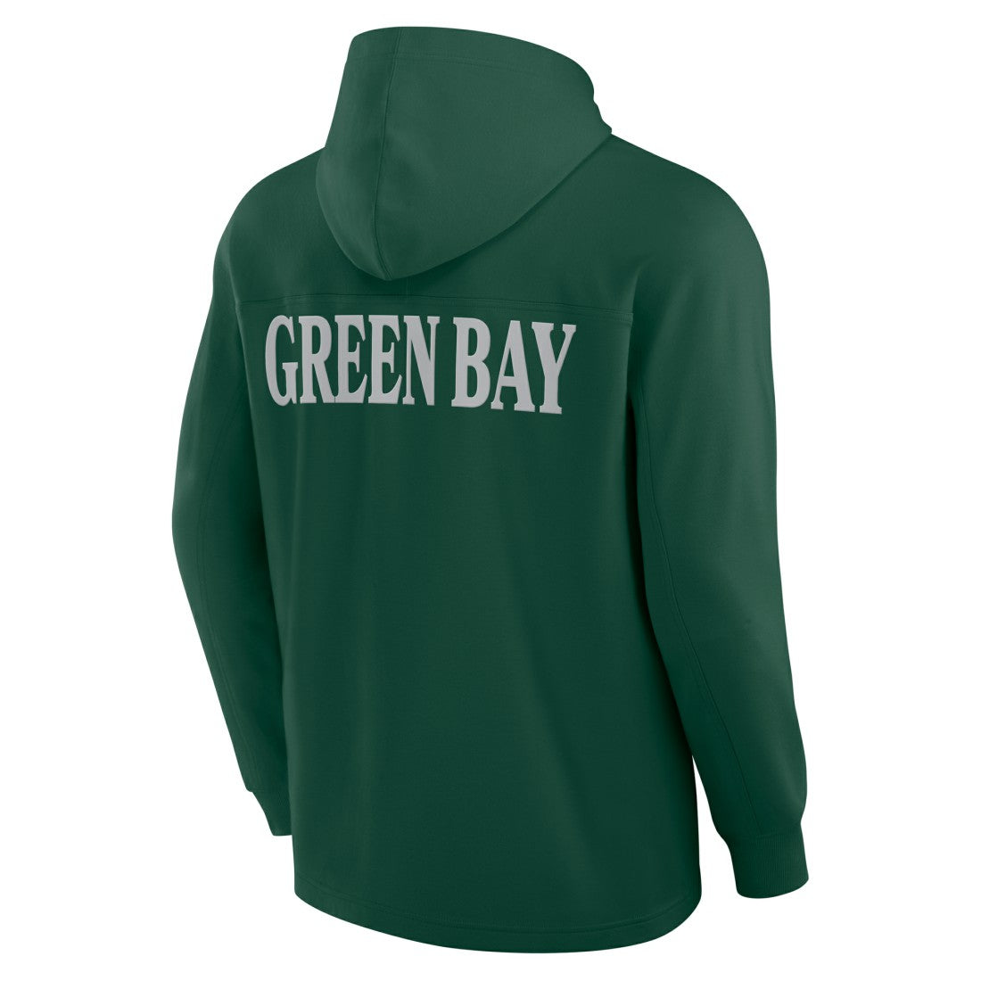 Green Bay Packers Fanatics Elements Blaze Tri-Blend Long Sleeve Hoodie T-Shirt