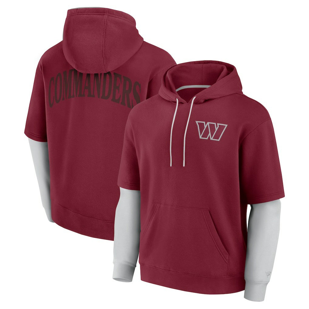Washington Commanders Fanatics Unisex Sleek Elements Pullover Hoodie
