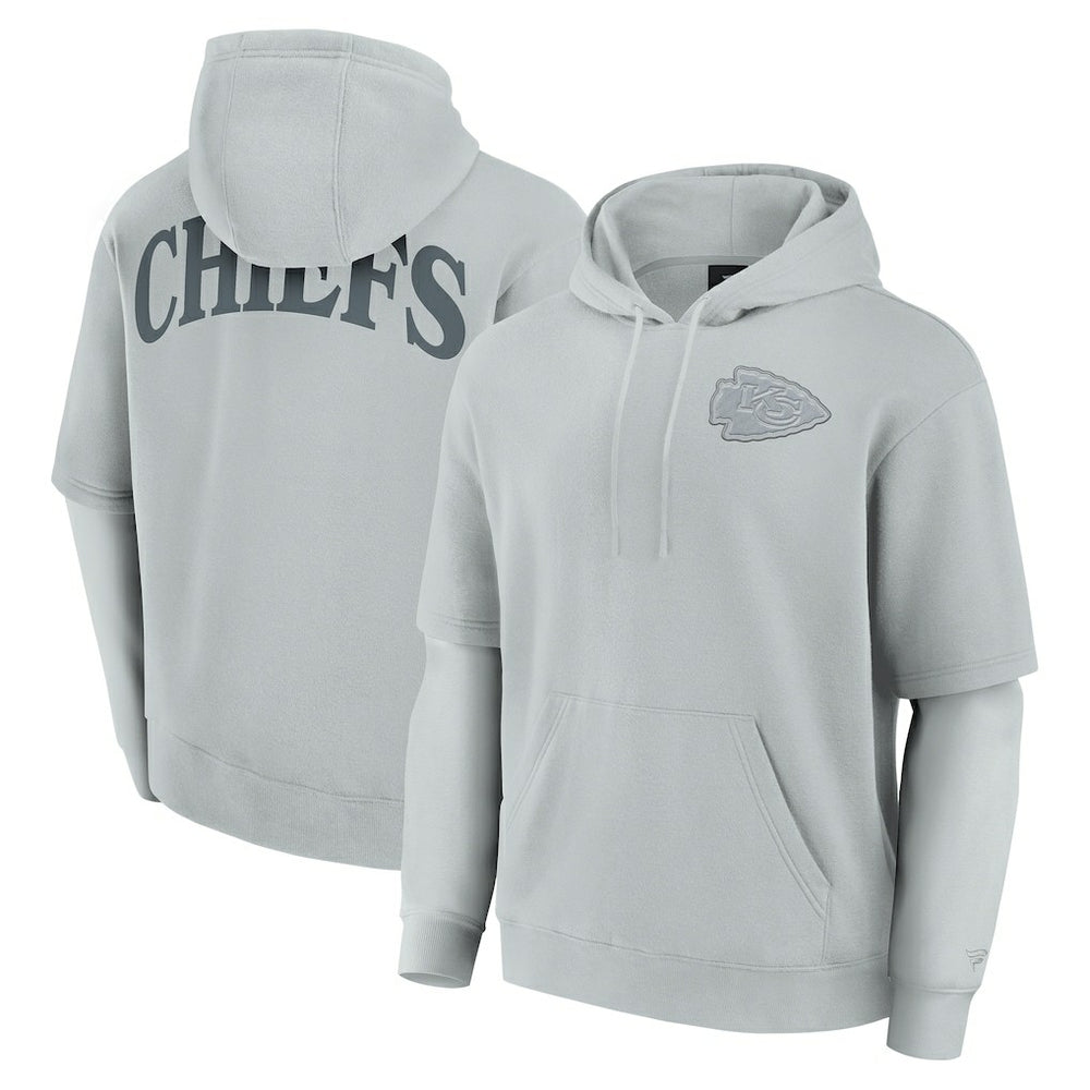 Kansas City Chiefs Fanatics Unisex Elements Sleek Pullover Hoodie