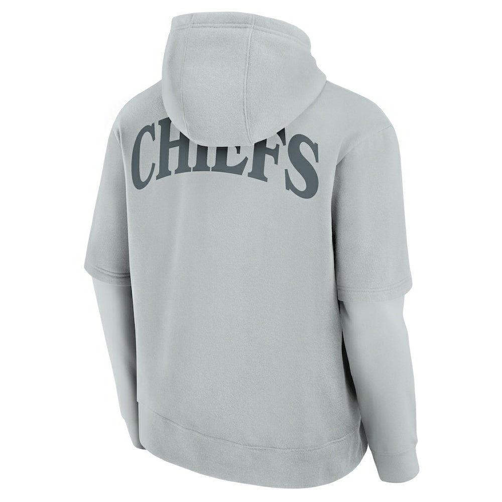 Kansas City Chiefs Fanatics Unisex Elements Sleek Pullover Hoodie