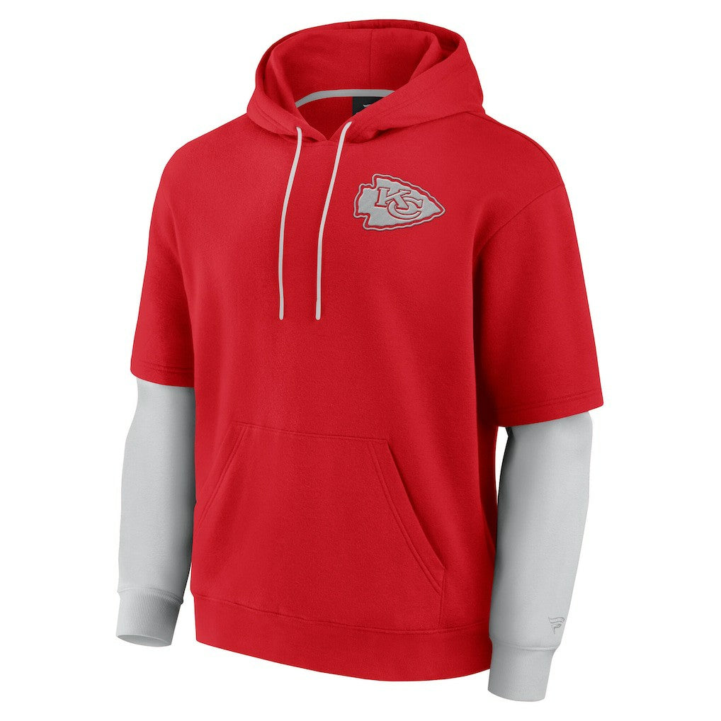 Kansas City Chiefs Fanatics Unisex Sleek Elements Pullover Hoodie
