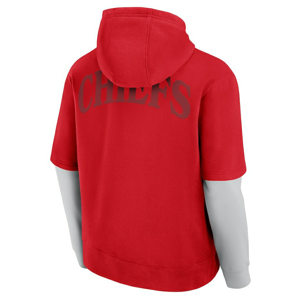 Kansas City Chiefs Fanatics Unisex Sleek Elements Pullover Hoodie
