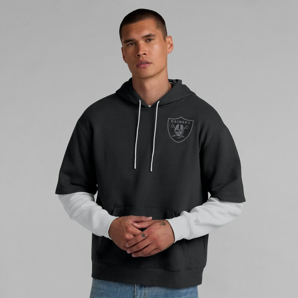Las Vegas Raiders Fanatics Unisex Sleek Elements Pullover Hoodie