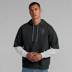 Las Vegas Raiders Fanatics Unisex Sleek Elements Pullover Hoodie