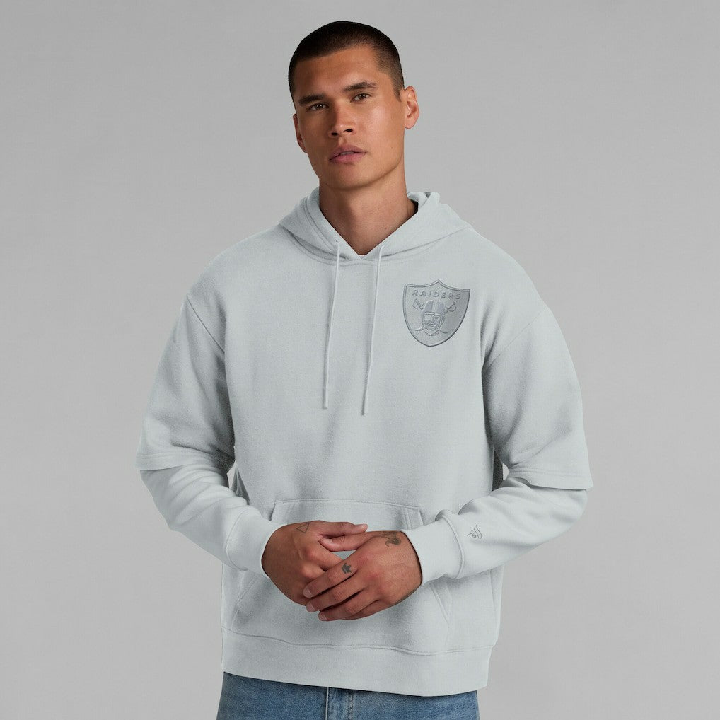Las Vegas Raiders Fanatics Unisex Sleek Elements Pullover Hoodie
