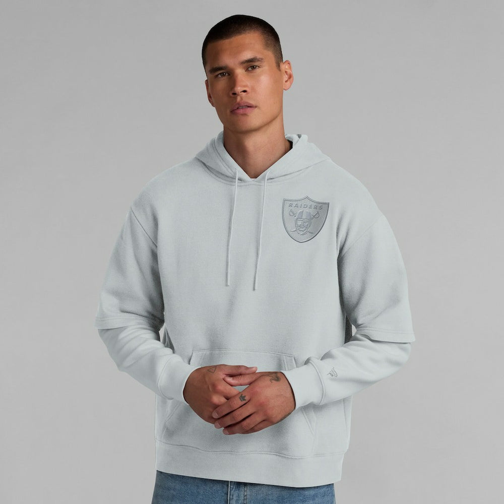 Las Vegas Raiders Fanatics Unisex Sleek Elements Pullover Hoodie